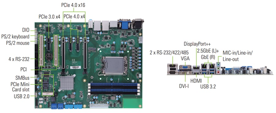 Axiomtek IMB540 ATX Motherboard